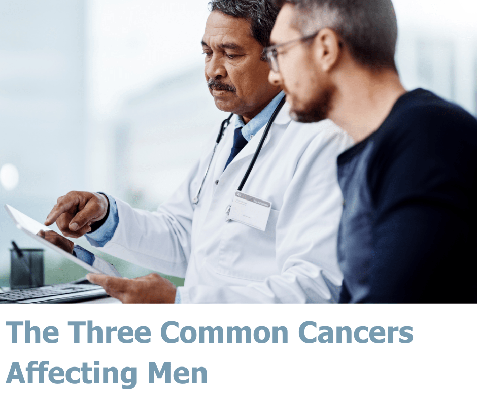 3 common cancers men