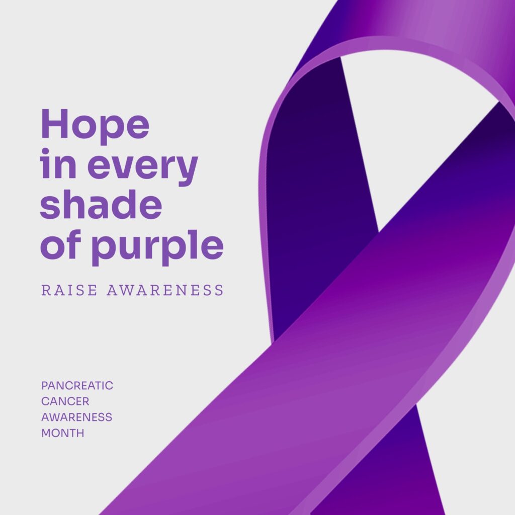 Pancreatic cancer awareness